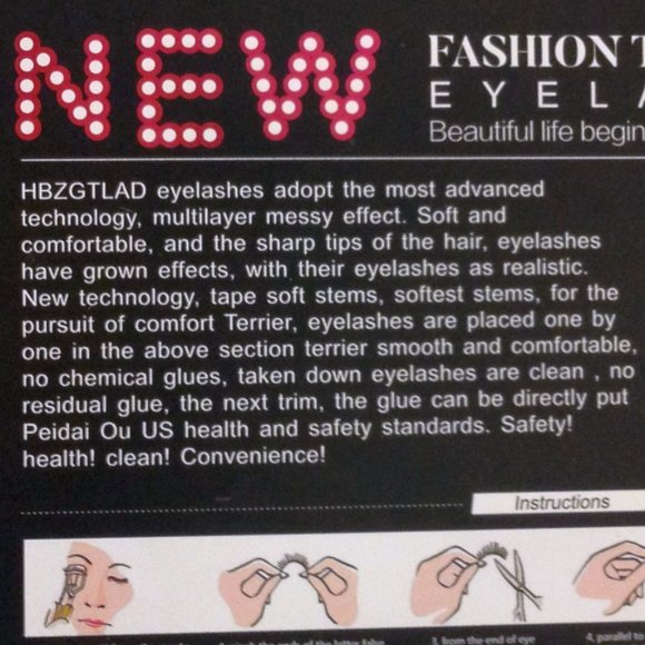 False Eyelashes, two new packs of fluffy 3D lashes - Picture 3 of 6